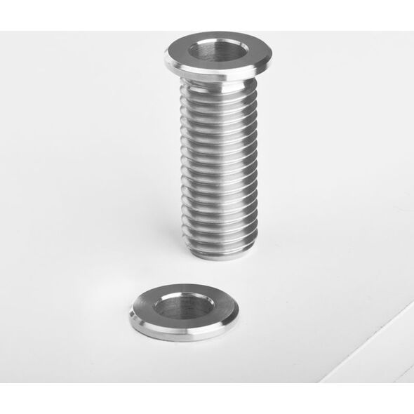 MAXlight Uchwyt lampy-lupy tube inox