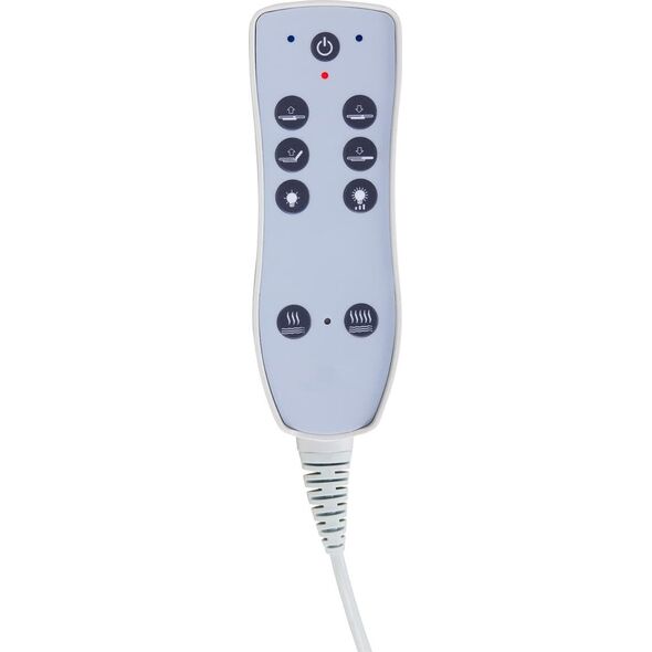 Activeshop Spa leżanka kosmetyczna Azzurro 815B świecąca white podgrzewana