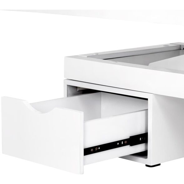 Activeshop Spa leżanka kosmetyczna Azzurro 815B świecąca white podgrzewana