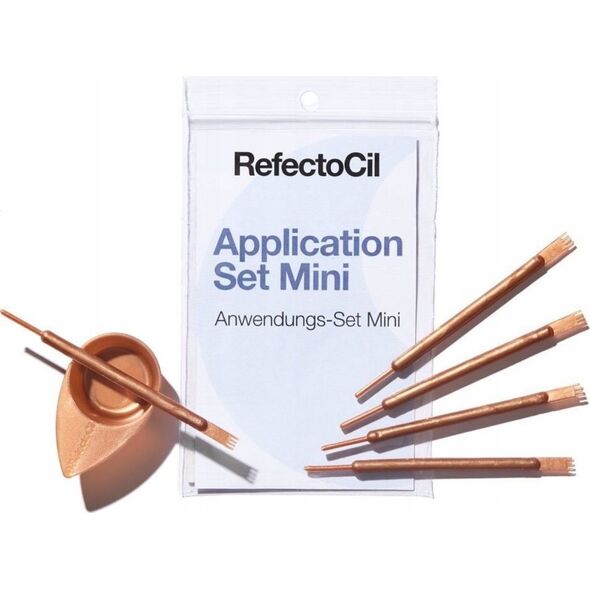Aveda Refectocil application set mini rose gold