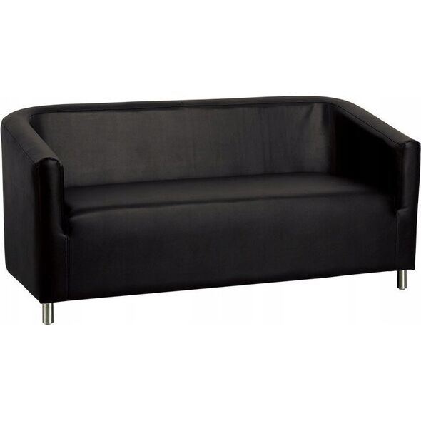 Activeshop Gabbiano sofa do poczekalni M021 czarna