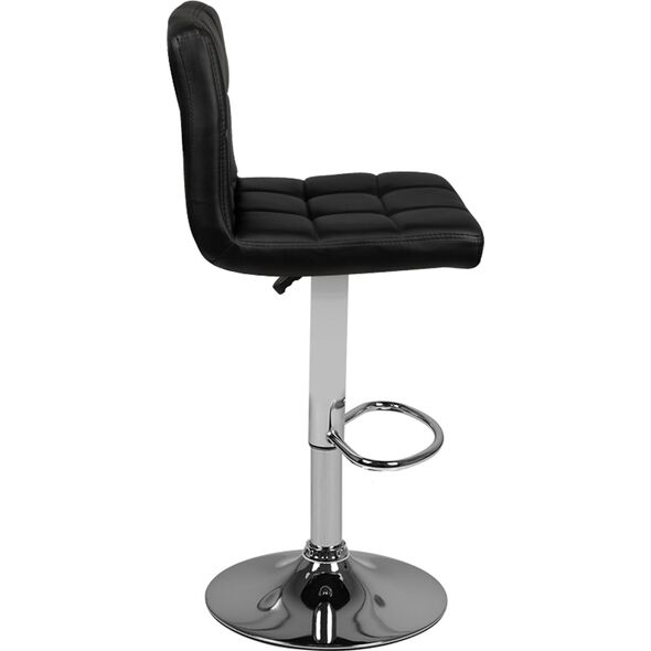 Activeshop Hoker barowy M06 pikowany regulowany czarny