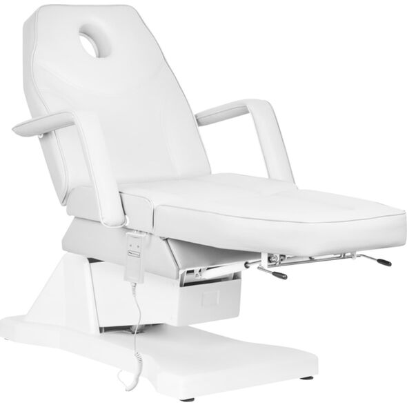 Activeshop Sillon fotel kosmetyczny elektryczny Soft 1 siln. biały