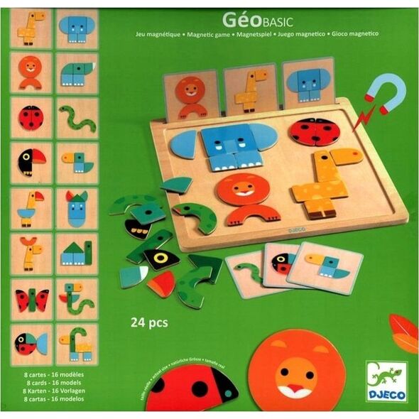Djeco Djeco Magnetinis žaidimas - GeoBasic