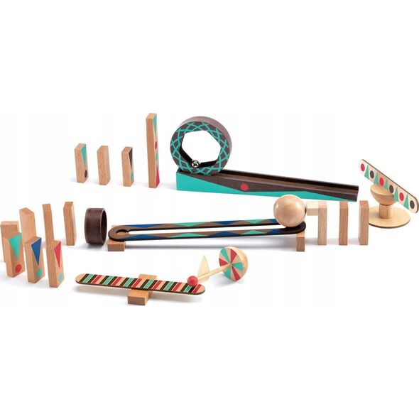 Djeco Djeco Statybos - Zig & Go - Riedame - 28 vnt