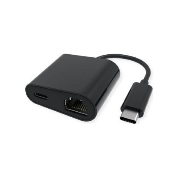 Adapter USB Triton VALUE Konwerter USB 3.2 Gen 2 typu C na Gigabit Ethernet + 1x port PD