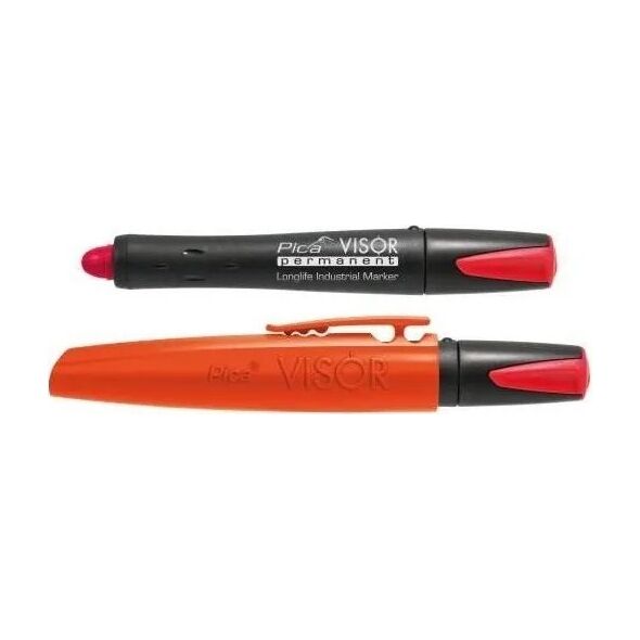 Pica-Marker Pica VISOR permanent Marker, red / SB