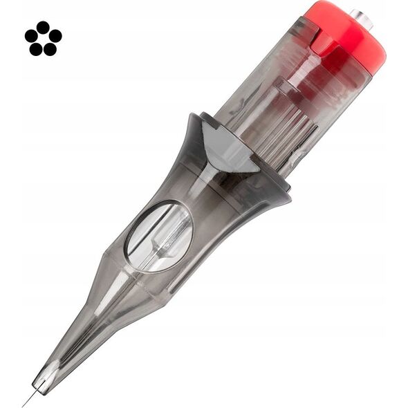 Activeshop Cartridge do tatuażu El Cartel V2 - 0.35 5RL Medium Taper 10 szt.