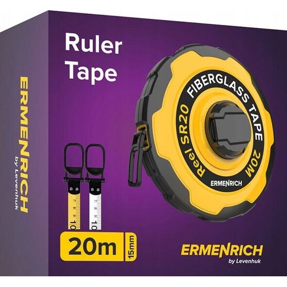 Dalmierz laserowy Ermenrich Ermenrich Reel SR20 Ruler Tape
