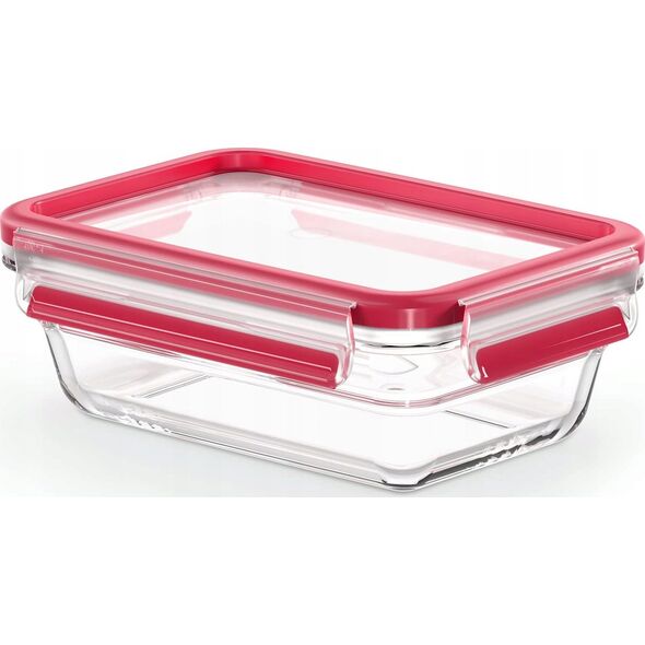 Emsa Emsa Clip&Close Glass Food Container Square 700 ml