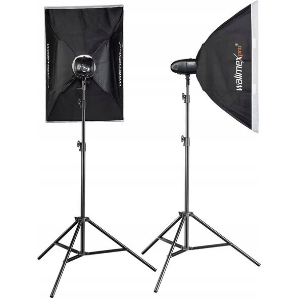 Zestaw studyjny Walimex walimex pro Newcomer 300 II Set Double