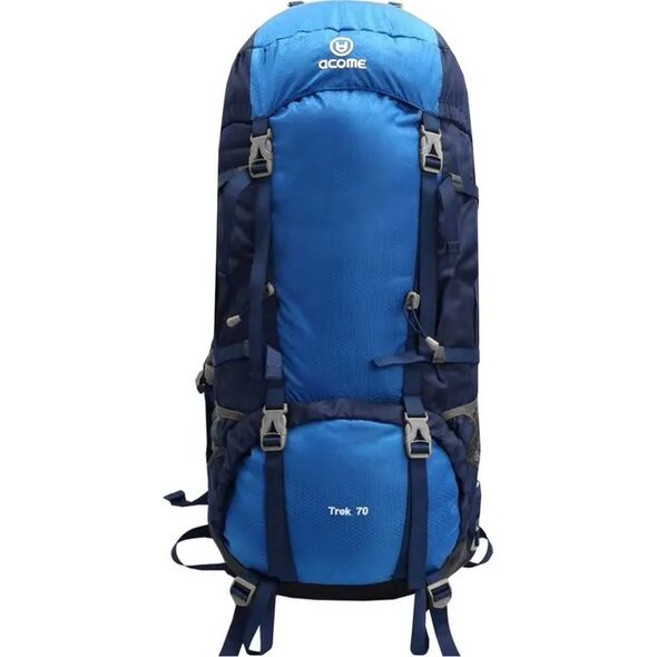 Plecak turystyczny Linkbasic Plecak turystyczny Acome Trek 70L niebieski