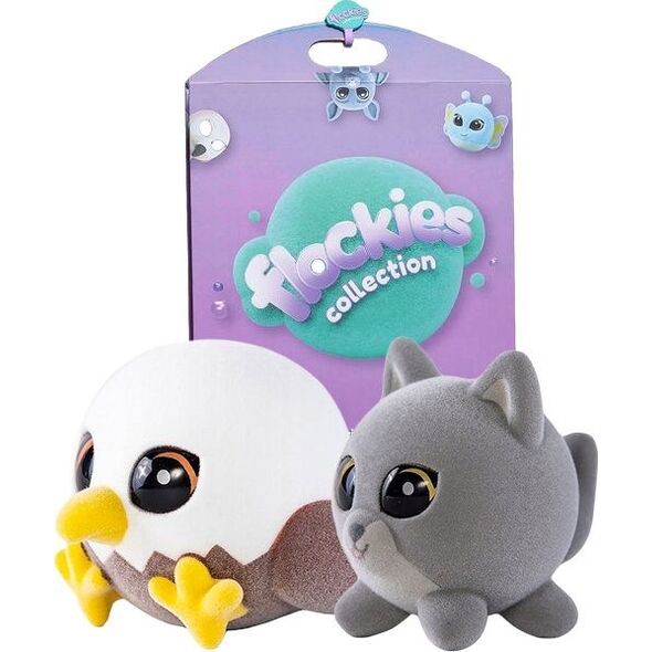 Tm Toys Walizka domek na figurki dla dzieci zabawka Flockies na 24 szt.