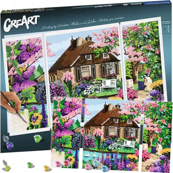 Ravensburger CreArt: Wiejski domek