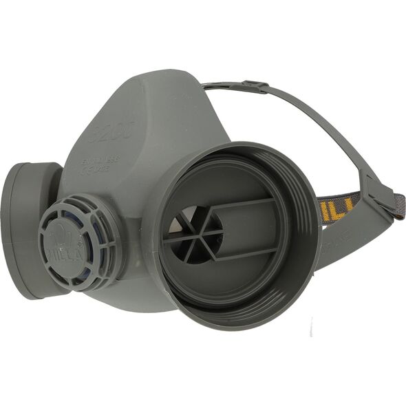 Polska PÓŁMASKA SILIKONOWA EURMASK 3200  (2 POCHŁANIACZE)