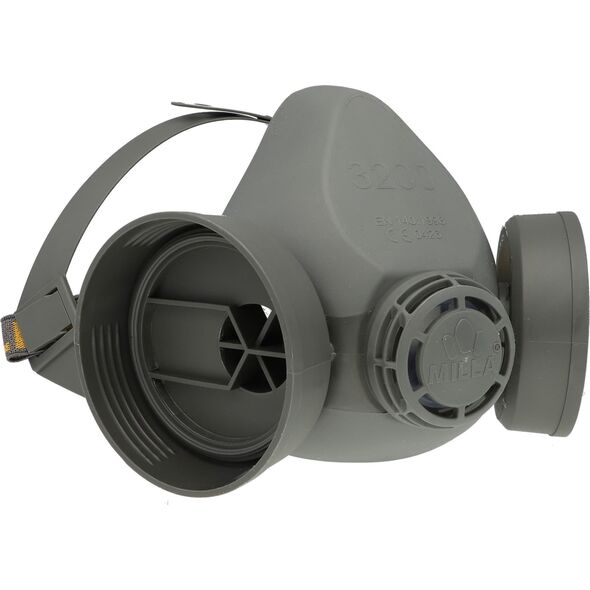 Polska PÓŁMASKA SILIKONOWA EURMASK 3200  (2 POCHŁANIACZE)