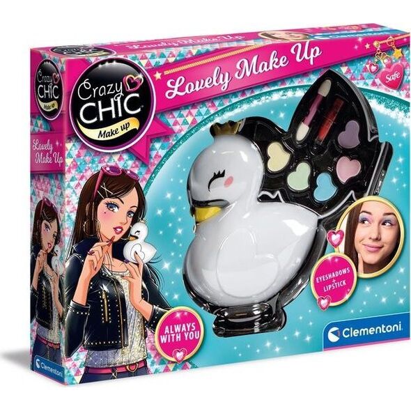 Clementoni Makiažo rinkinys vaikams Clementoni Crazy Chic Swan
