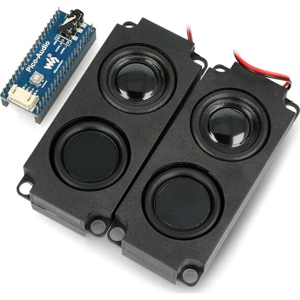 Waveshare Rozszerzenie audio + 2x głośnik 5W do Raspberry Pi Pico - Waveshare 20167}