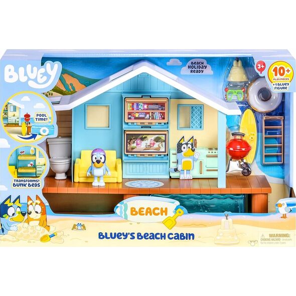 Bluey Bluey Beach Cabin