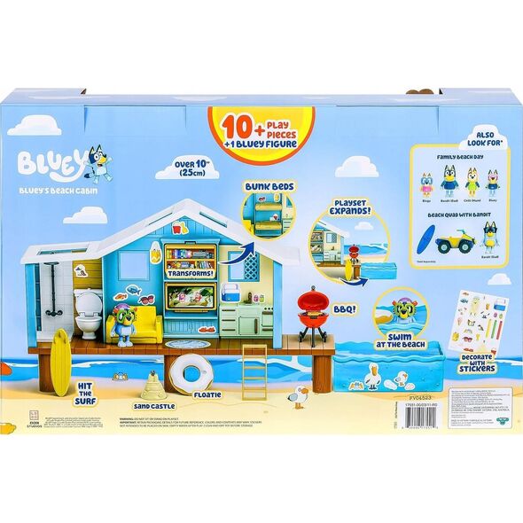 Bluey Bluey Beach Cabin