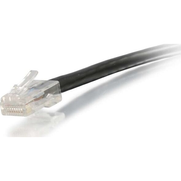 C2G C2G 1m Cat5e Non-Booted Unshielded (UTP) Network Patch Cable - Black, 1 m, Cat5e, U/UTP (UTP), RJ-45, RJ-45