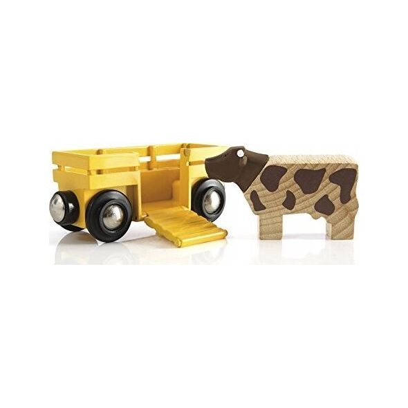 Brio BRIO World Cow and Wagon