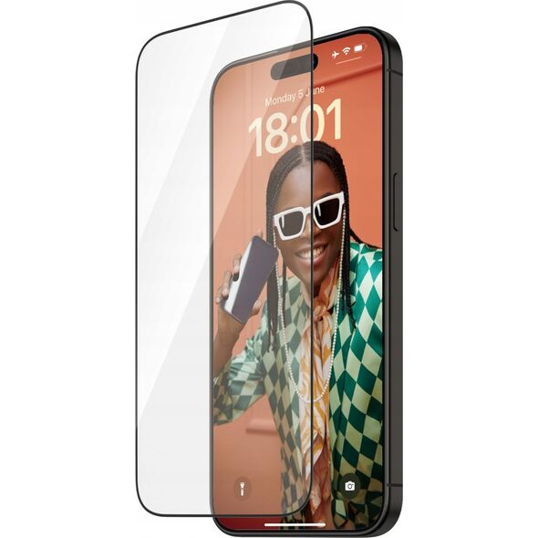 PanzerGlass PanzerGlass ™ Re:fresh Screen Protector iPhone 15 Pro Max | Ultra-Wide Fit w. EasyAligner, Apple, Apple - iPhone 15 Pro Max, Dry application, Shock resistant, Transparent, 1 pc(s)