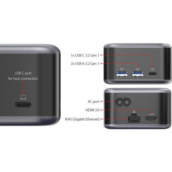 Stacja/replikator LMP PowerDock USB-C (25189)