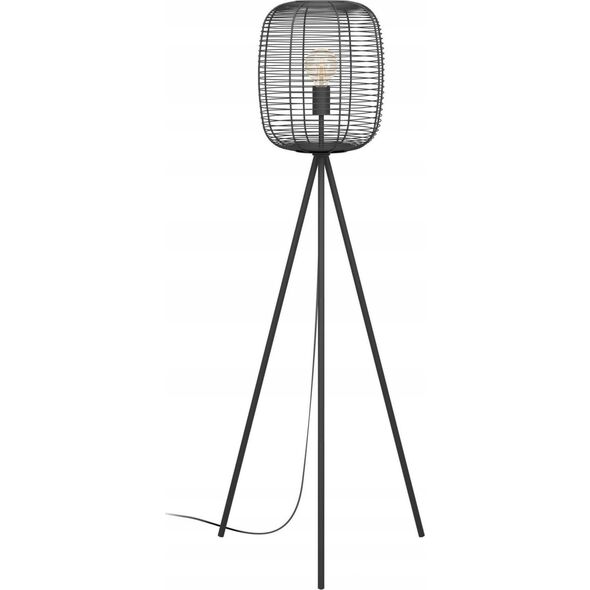 Lampa podłogowa EGLO FLOOR LAMP RINROE E27 140.5CM 43968 BL