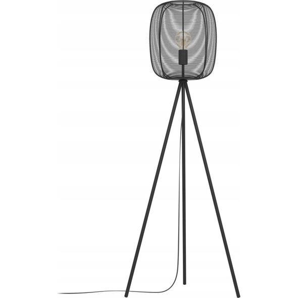 Lampa podłogowa EGLO FLOOR LAMP RINROE E27 140.5CM 43968 BL