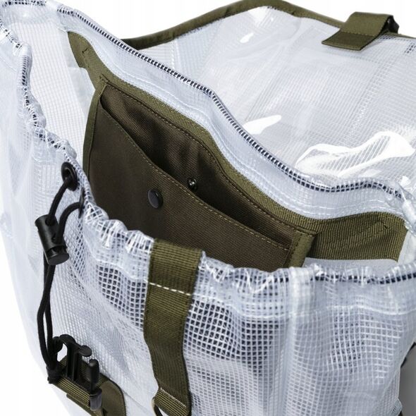 Plecak turystyczny Polaroid Polaroid Ripstop Backpack Clear