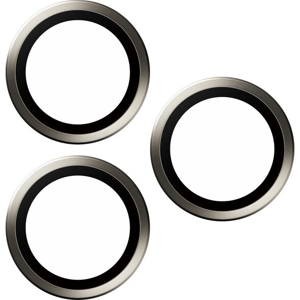 PanzerGlass PanzerGlass Hoops iPhone 15 Pro, Pro Max Natural Titanium
