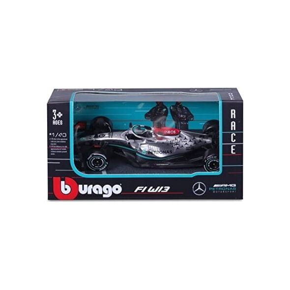Bburago Bolid F1 Mercedes-AMG W13 E Russel 1:43 BBURAGO