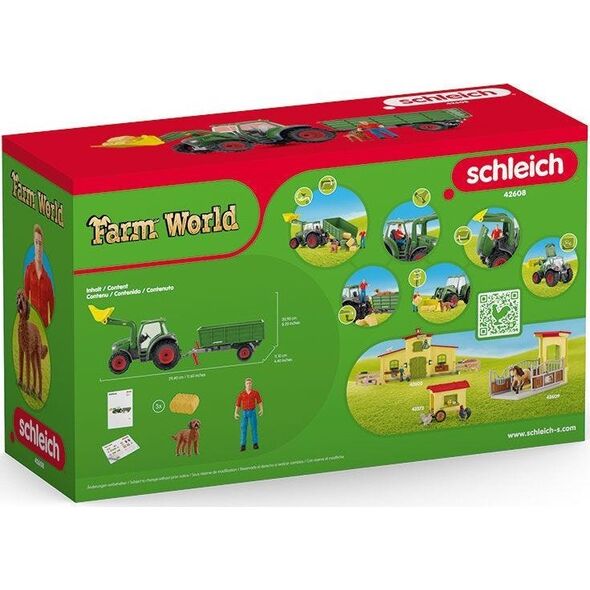 Schleich Schleich Farm World        42608 Tractor with Trailer