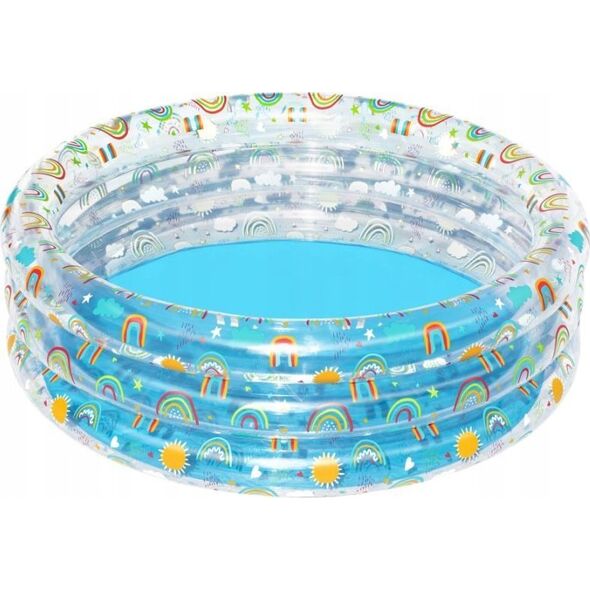 Triton Basen ogrodowy dla dzieci 150x53cm Tropical BESTWAY + Łatka naprawcza