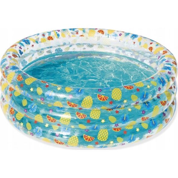 Triton Basen ogrodowy dla dzieci 150x53cm Tropical BESTWAY + Łatka naprawcza