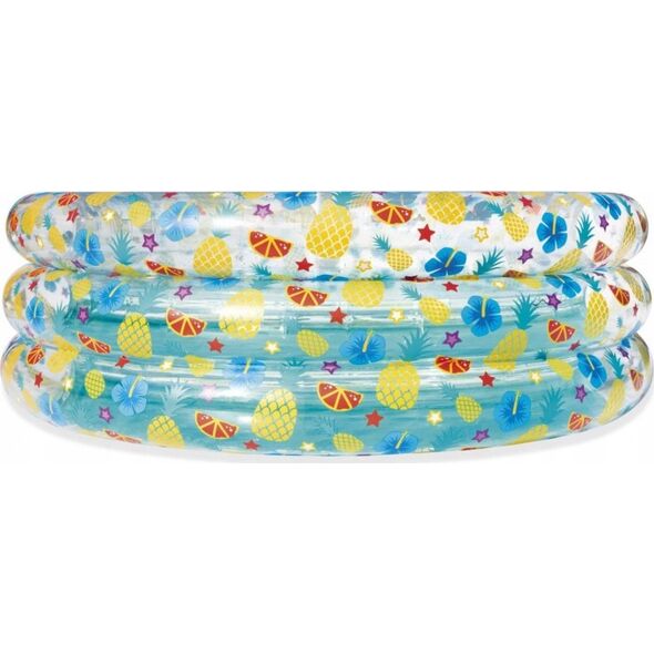 Triton Basen ogrodowy dla dzieci 150x53cm Tropical BESTWAY + Łatka naprawcza