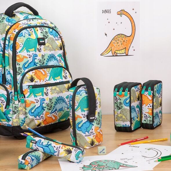 Piórnik Milan Piórnik 3 komorowy duży Dinos MILAN
