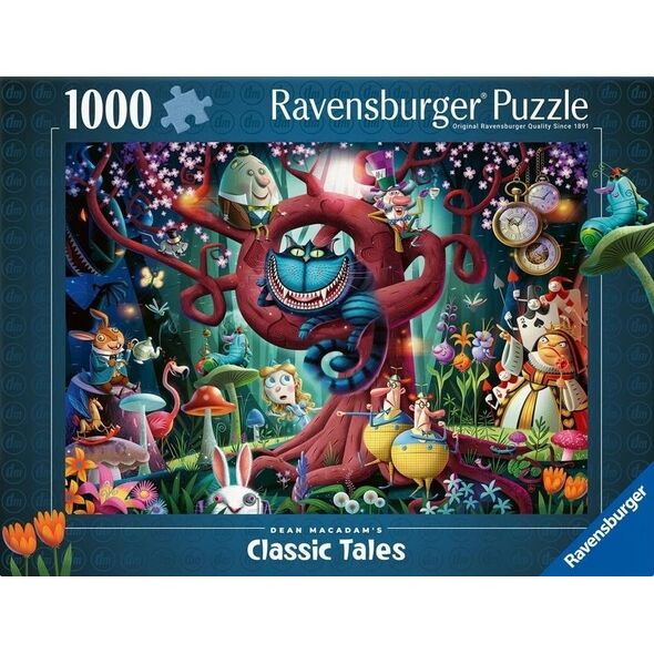 Ravensburger Puzzle 1000 Alicja w krainie czarów