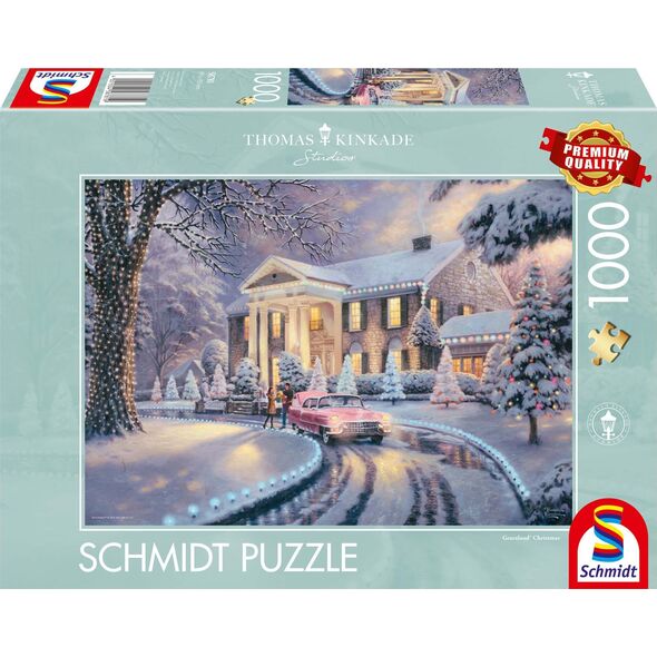 Schmidt Spiele Puzzle PQ 1000 THOMAS KINKADE Graceland zim± G3