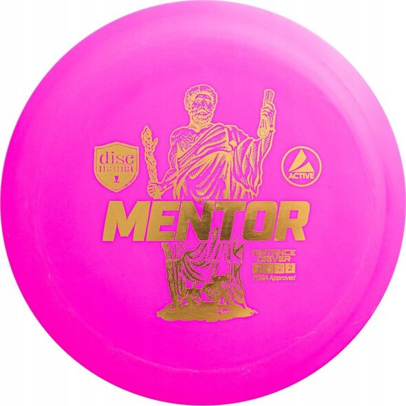 Discmania Discgolf DISCMANIA Distance Driver MENTOR Acrtive 11/5/-2/2 Pink