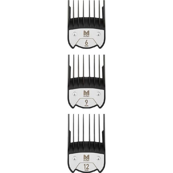 Moser MOSER 1801-7020 Magnetic attm.comb set 6/9/12mm cart.