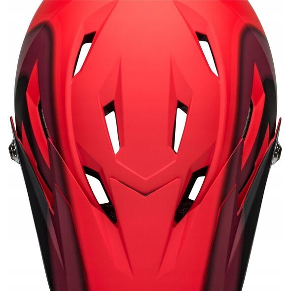 Bell Kask full face BELL SANCTION presences matte red black roz. XS (48-51 cm) (NEW)