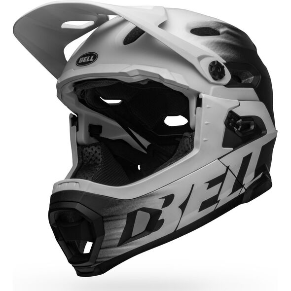 Bell Kask full face BELL SUPER DH MIPS SPHERICAL matte black white roz. L (59-63 cm) (NEW)