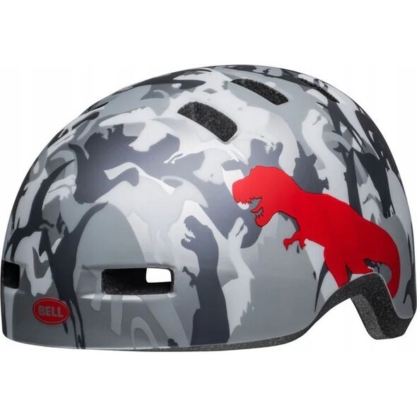 Bell Kask dziecięcy BELL LIL RIPPER matte gray silver camosaurus roz. S (48–55 cm) (NEW)
