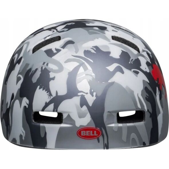 Bell Kask dziecięcy BELL LIL RIPPER matte gray silver camosaurus roz. S (48–55 cm) (NEW)