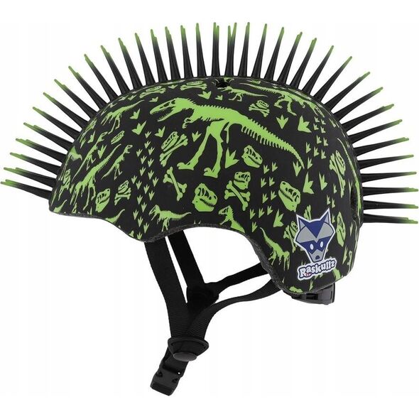 C-PREME Kask dziecięcy juniorski C-PREME T-REX BONEZ MOHAWK black roz. S CHILD FS 5+ (50-54 cm) (NEW)