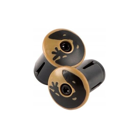 Lizard Skins Korki do kierownicy LIZARDSKINS Road Bar End Plugs - Vegas Gold para (NEW)