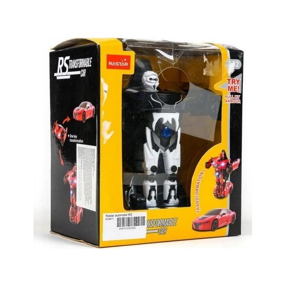 Rastar RASTAR transformable car RC 1:32 Black/Yellow/Red/Blue, 61800
