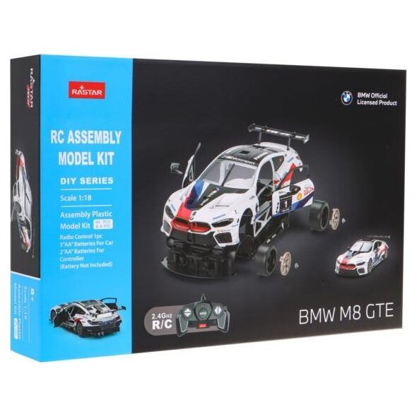 Rastar RASTAR R/C 1:18 car model BMW M8 GTE, 97200
